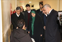 بازدید وزیر راه و شهرسازی از برگزاری آزمون نظام مهندسی در اردبیل؛