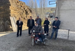 بازدید مدیرکل محترم امور روستایی و شوراهای استانداری اردبیل از پروژه‌های عمرانی دهستان میناباد